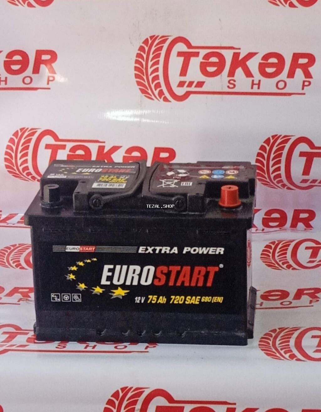 Ecostart, 60 ah, Orijinal, Rusiya, Yeni
