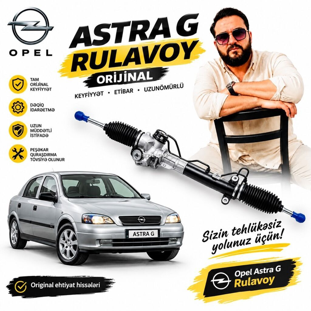 Opel ehtiyat hissələri Opel Astra G üçün orijinal rulavoy (sükan çarx