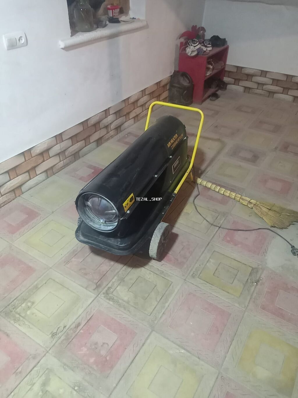 Dizel hava qızdırıcısı – mobil “cannon” tipli istilik qurğusu - Güc