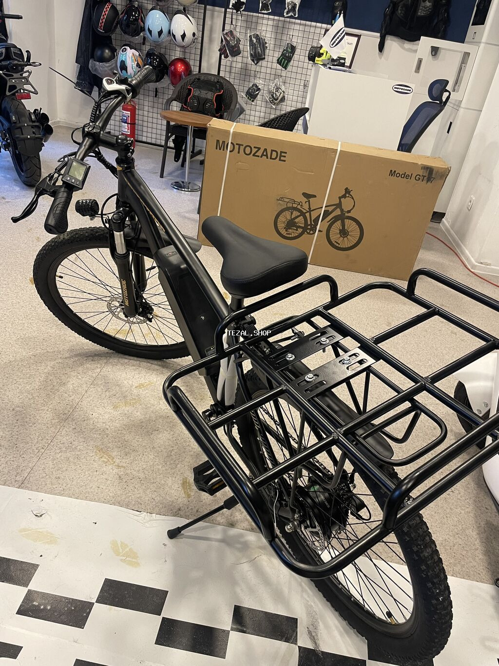 Yeni Elektrik velosipedi 28", sürətlərin sayı: 7, 350-500 Vt, Ünvandan götürmə - şəkil 4