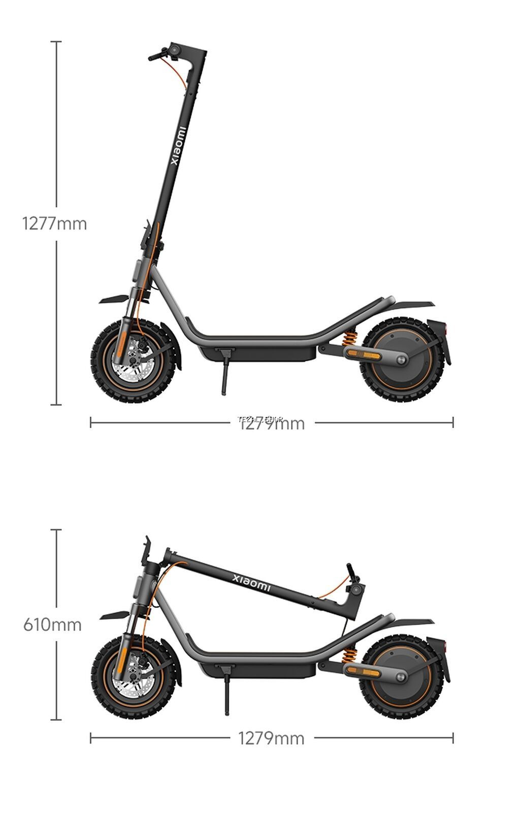 Yeni Elektrik samokat 12", 351 - 500 Vt, 26 - 35 km/s, Ünvandan götürmə, Pulsuz çatdırılma, Ödənişli çatdırılma - şəkil 4
