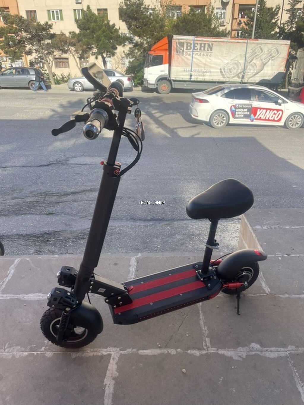Yeni Elektrik samokat 8", 351 - 500 Vt, > 45 km/s, Pulsuz çatdırılma