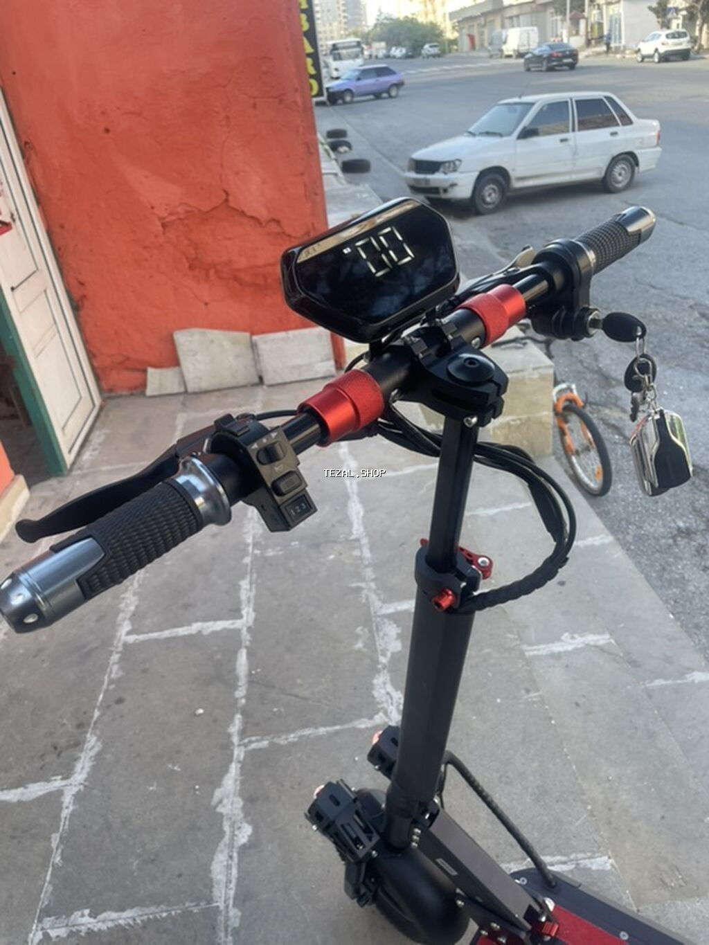 Yeni Elektrik samokat 8", 351 - 500 Vt, > 45 km/s, Pulsuz çatdırılma - şəkil 5