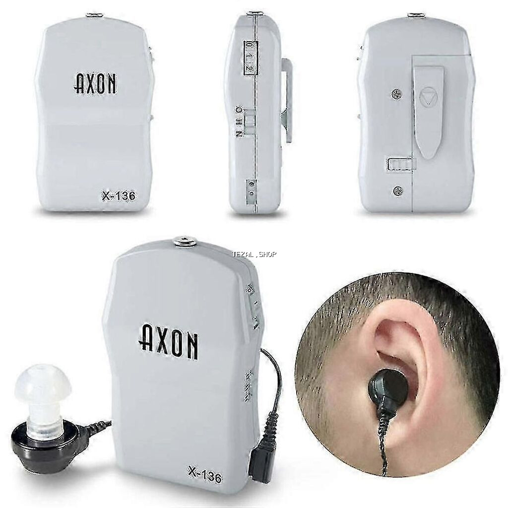 AXON X-136 qulaqcıqlı eşitmə gücləndiricisi eşitmə aparati çatdirilma