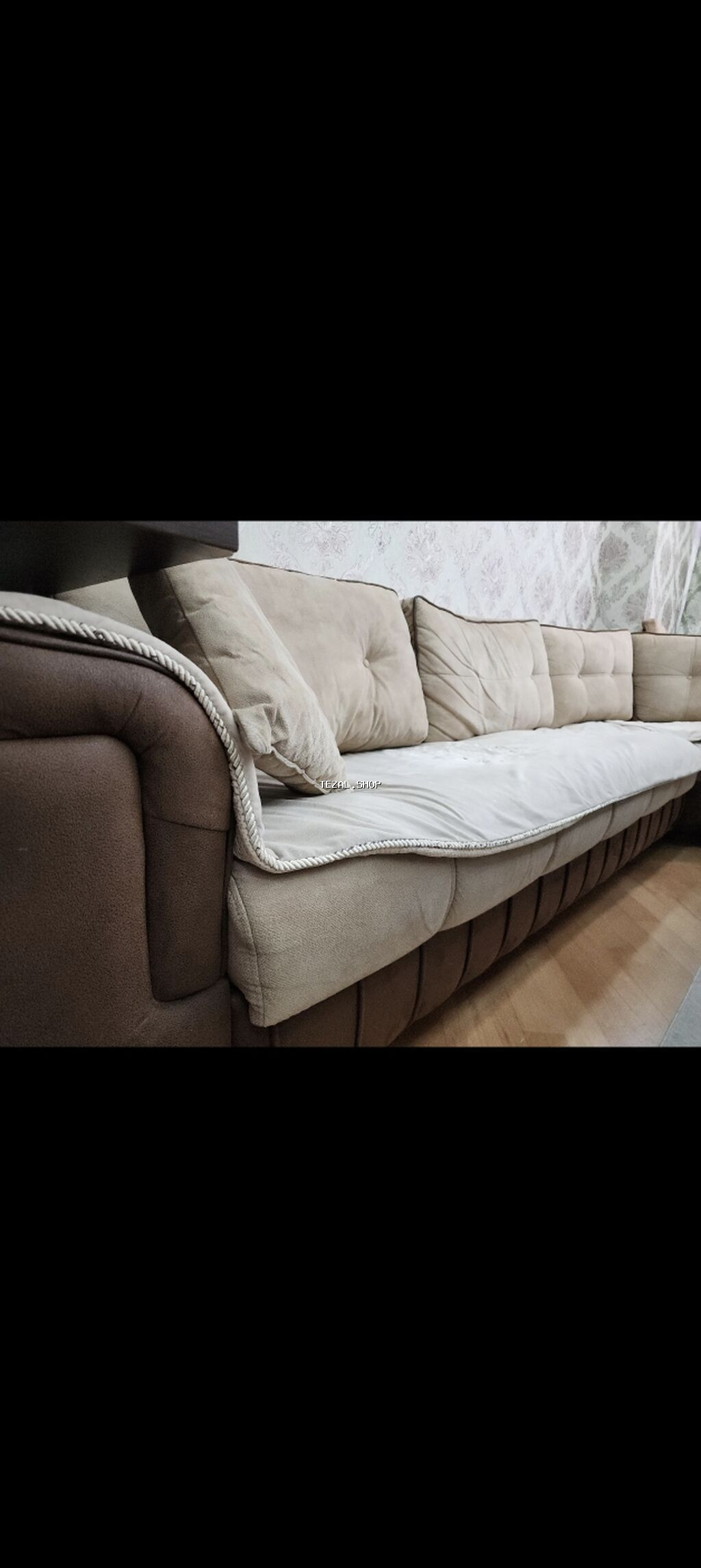 İşlənmiş, Künc divan, Divan, Bazalı, Açılan - şəkil 3