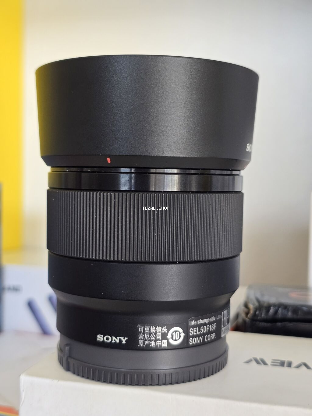 Məhsul: Sony FE 50mm f/1.8 obyektiv krop deyil Full-Fram dir. Çox