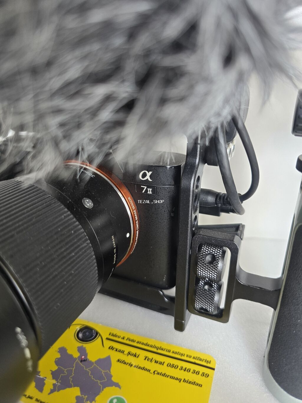 Sony Alpha a7 II foto-video çəkiliş üçün Tam kamplekt. Şəkildə nə - şəkil 2