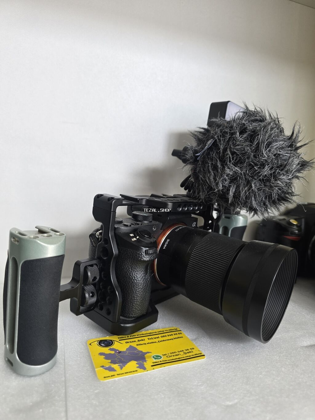 Sony Alpha a7 II foto-video çəkiliş üçün Tam kamplekt. Şəkildə nə - şəkil 3