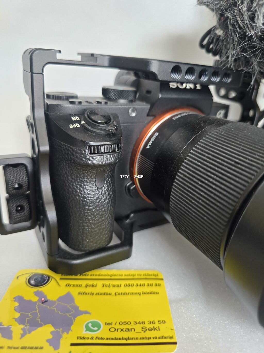 Sony Alpha a7 II foto-video çəkiliş üçün Tam kamplekt. Şəkildə nə - şəkil 4