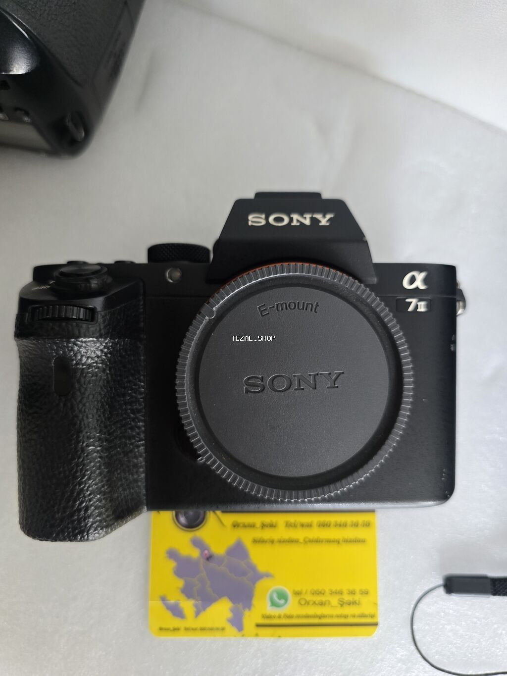 Sony Alpha 7 II FullFream. Kamera E-mount sistemlidir və dəyişən