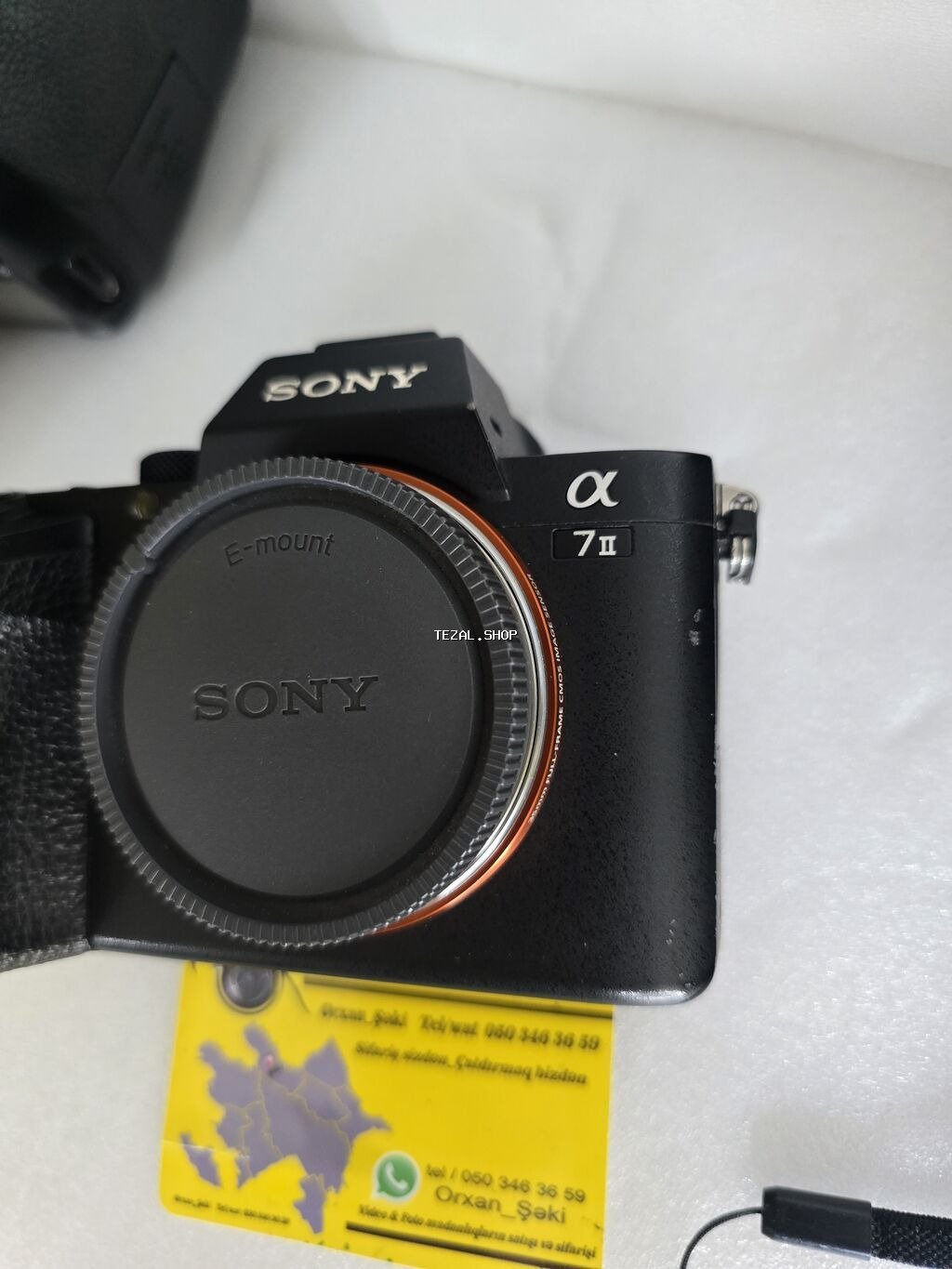 Sony Alpha 7 II FullFream. Kamera E-mount sistemlidir və dəyişən - şəkil 3