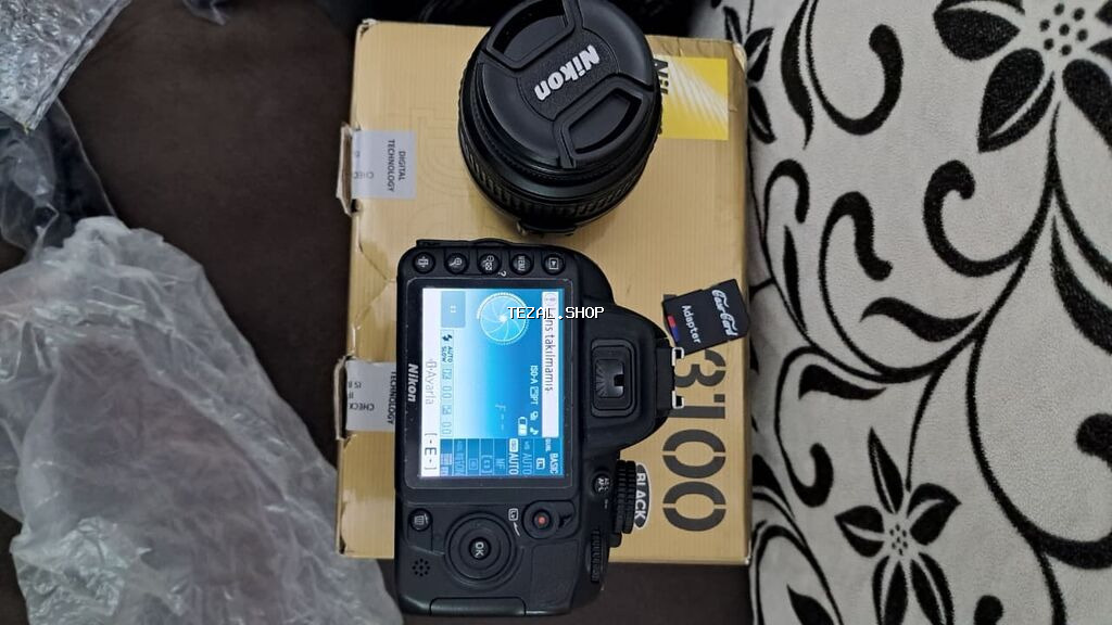 Nikon D3100 DSLR fotoaparat dəsti Tərkib: - Nikon D3100 fotoaparat - şəkil 2