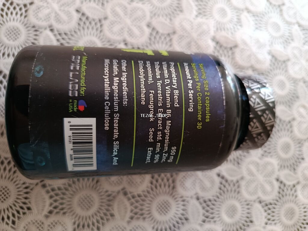 Məhsul: Epic Labs EVL Test – Natural Max Testosterone Complex Təsvir - şəkil 2