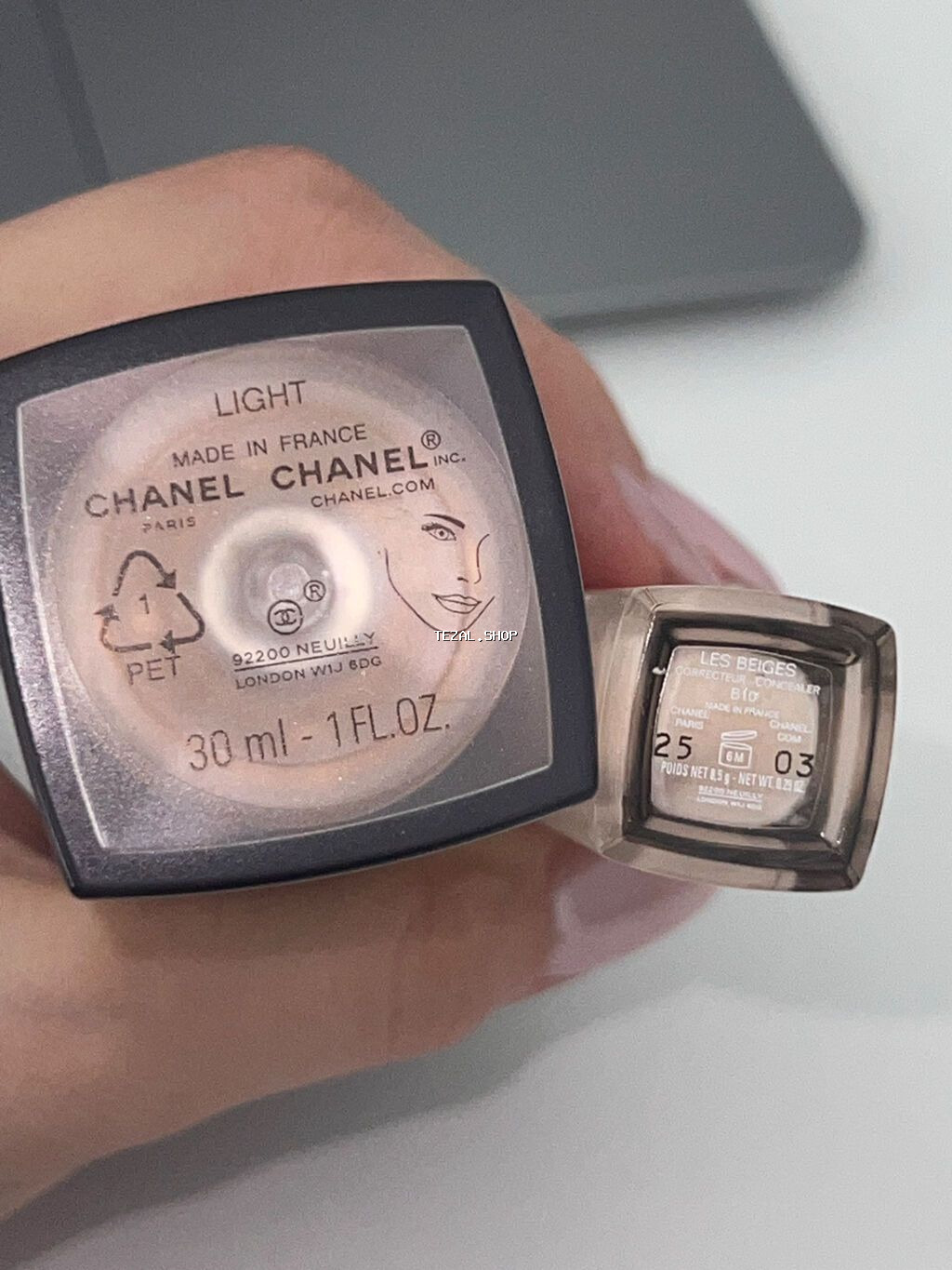 Original CHANEL konsiler, B10 (03) rəng. Adore-dan alınıb. Çox az - şəkil 3