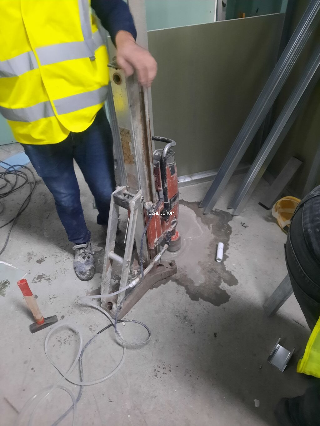 Beton kəsən beton deşən kəsim işləri beton sökmə işləri səsiz tozsuz - şəkil 2