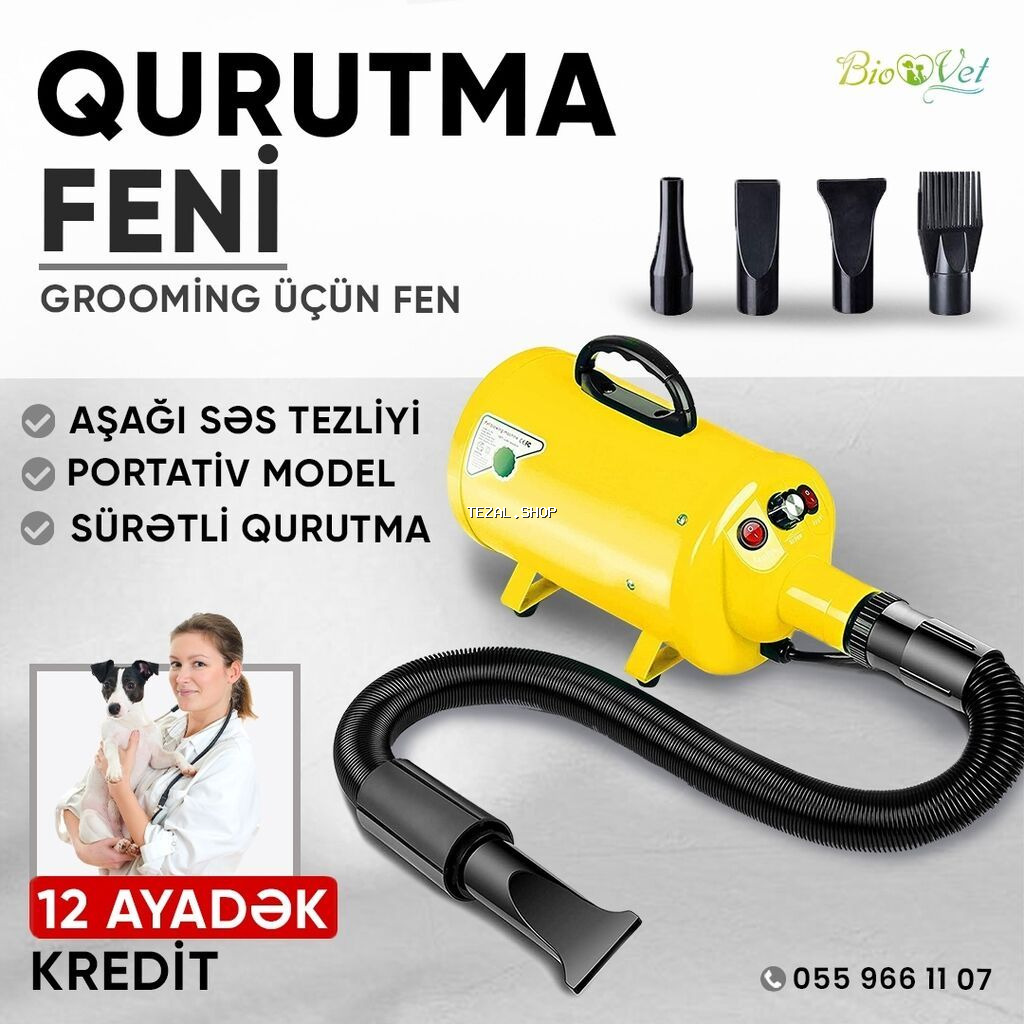 Grooming üçün qurutma feni Bakı — TezAl.shop