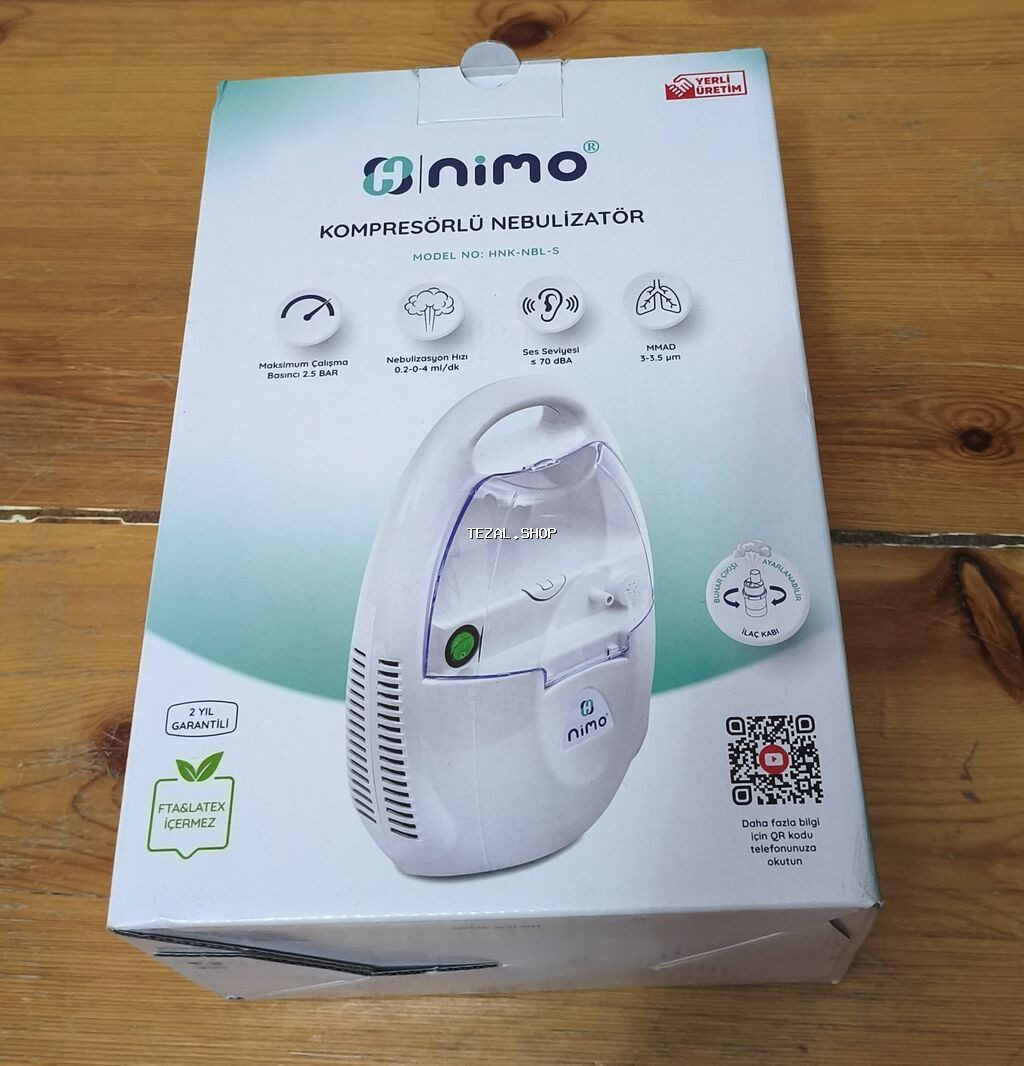 Nimo HNK-NBL-S kompressorlu nebulizator - Kompressorlu inhalyator