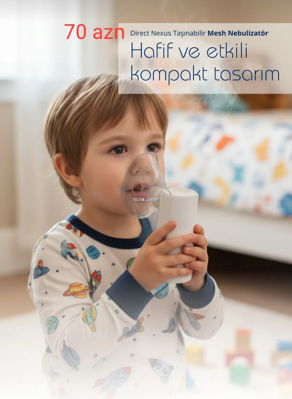 Direct NEXUS Taşınabilir Mesh Nebulizator – Yeni nəsil Qiymət: 70 AZN - şəkil 4