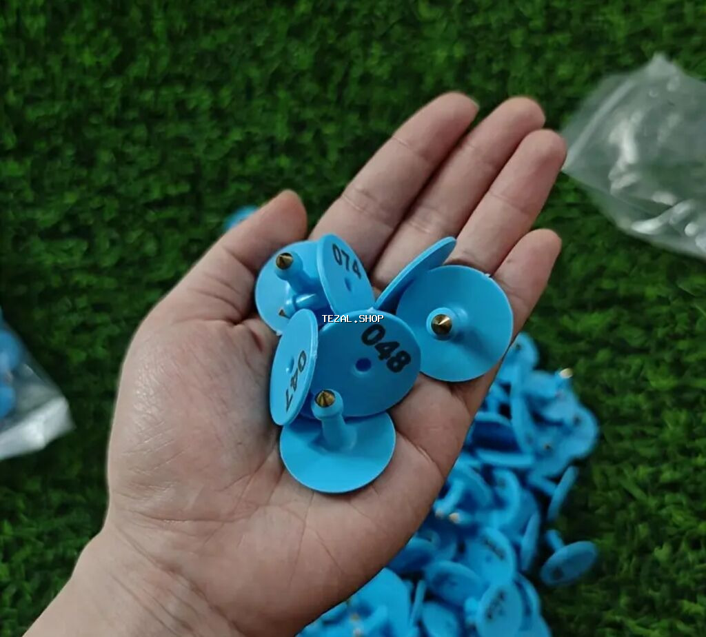 Maldarçılıq üçün plastik qulaq nişanları (nömrəli) - Tətbiq: inək - şəkil 2