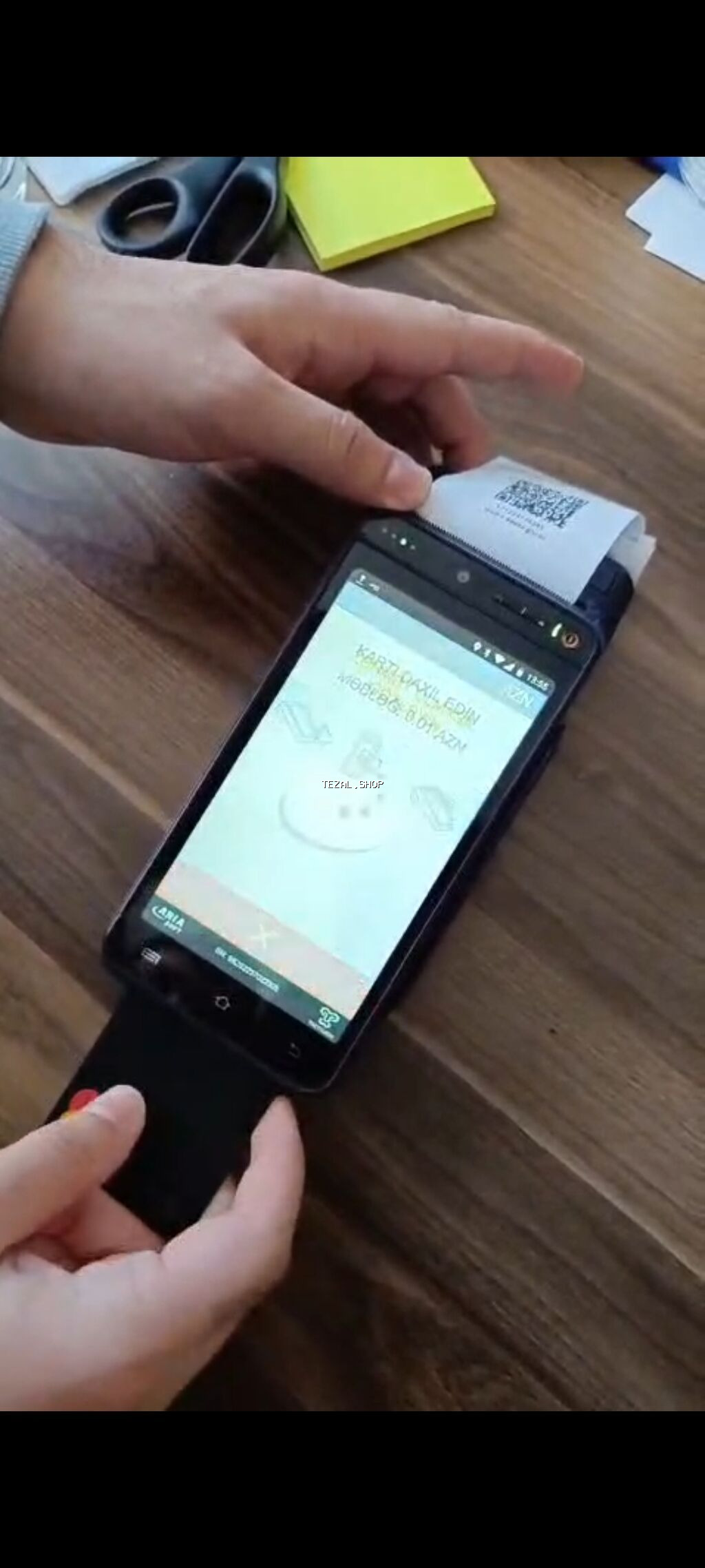 Kassa həmdə Posterminaldi.Android əsaslı POS terminal – kartla ödəniş - şəkil 2