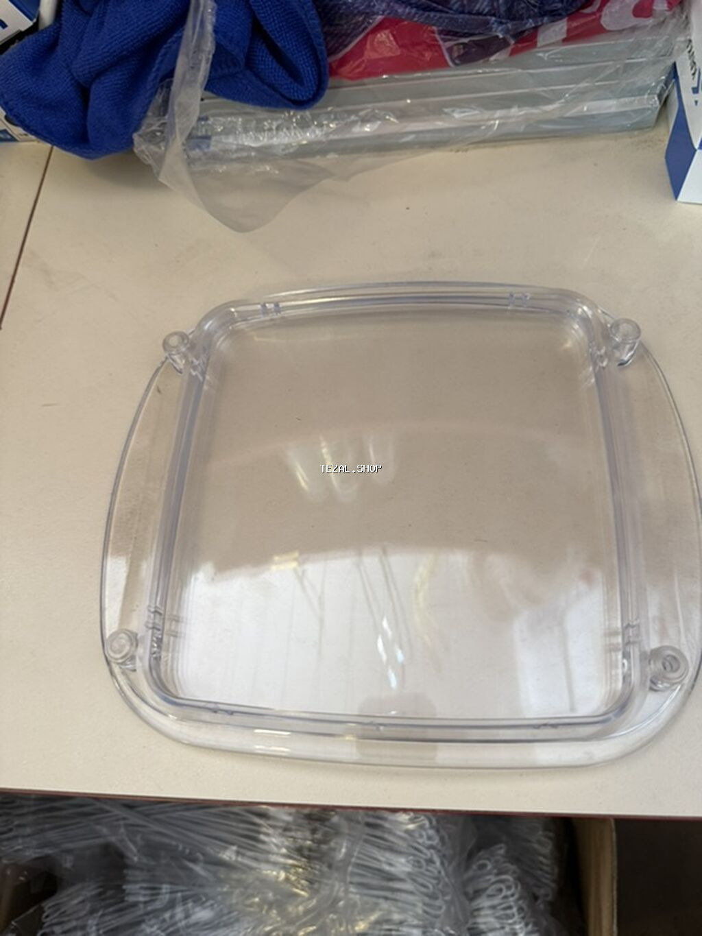 Şəffaf plastik pul qabı / kassir üçün xırda pul tepsisi - Material - şəkil 2