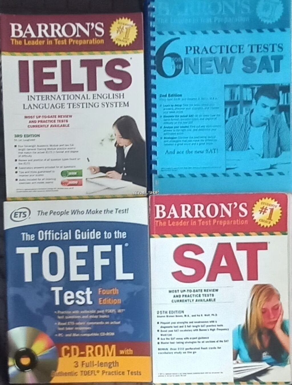 İNGİLİS DİLİ TOEFL IELTS SAT kitabları Paketə daxil olan kitablar - şəkil 2