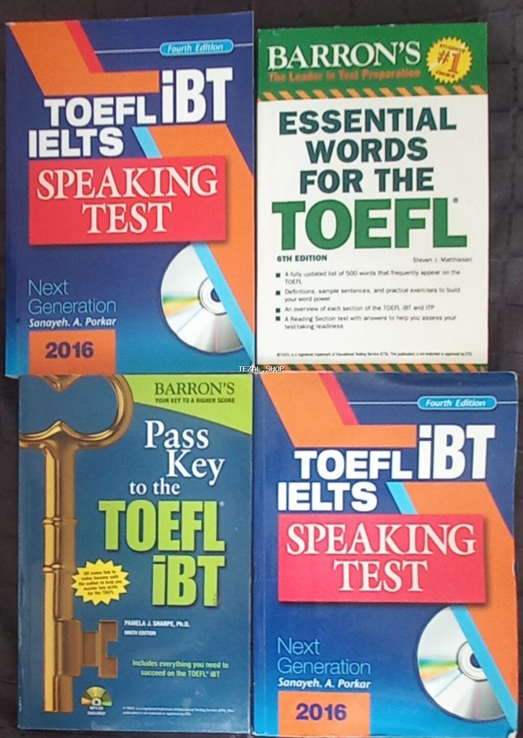 İNGİLİS DİLİ TOEFL IELTS SAT kitabları Paketə daxil olan kitablar - şəkil 3