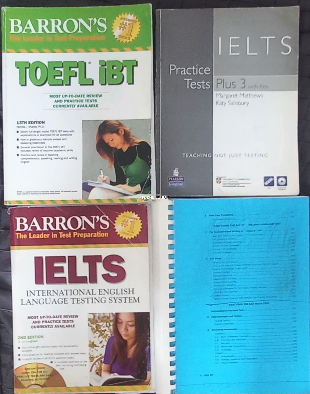 İNGİLİS DİLİ TOEFL IELTS SAT kitabları Paketə daxil olan kitablar - şəkil 5