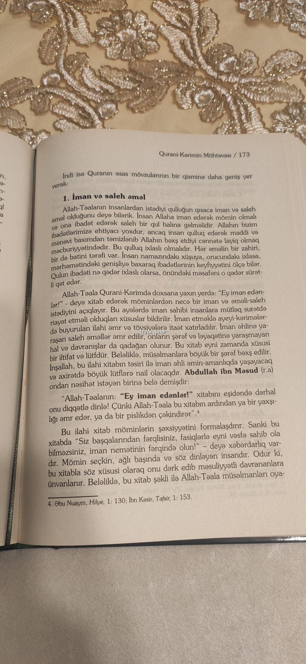 Məhsul: Kitab Adı: “Kitabımız Quran – Məzmunu və fəziləti” Müəllif - şəkil 2