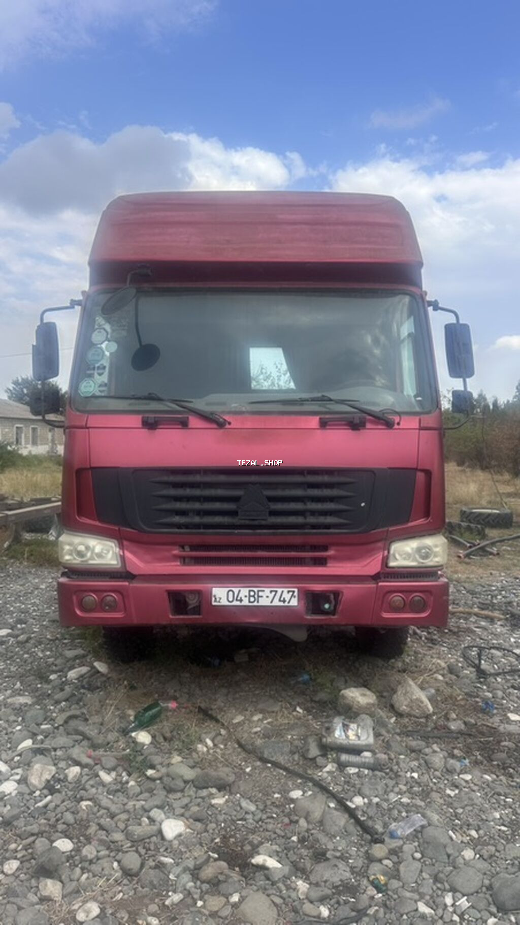 Ağır texnika daşımaq üçün traktor qoşqu komplekti - Çəkmə başlığı