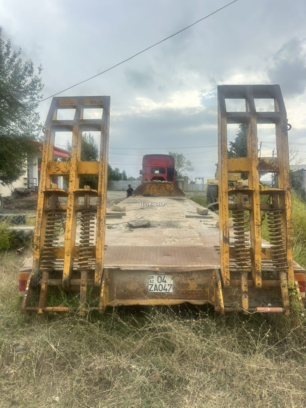 Ağır texnika daşımaq üçün traktor qoşqu komplekti - Çəkmə başlığı - şəkil 2