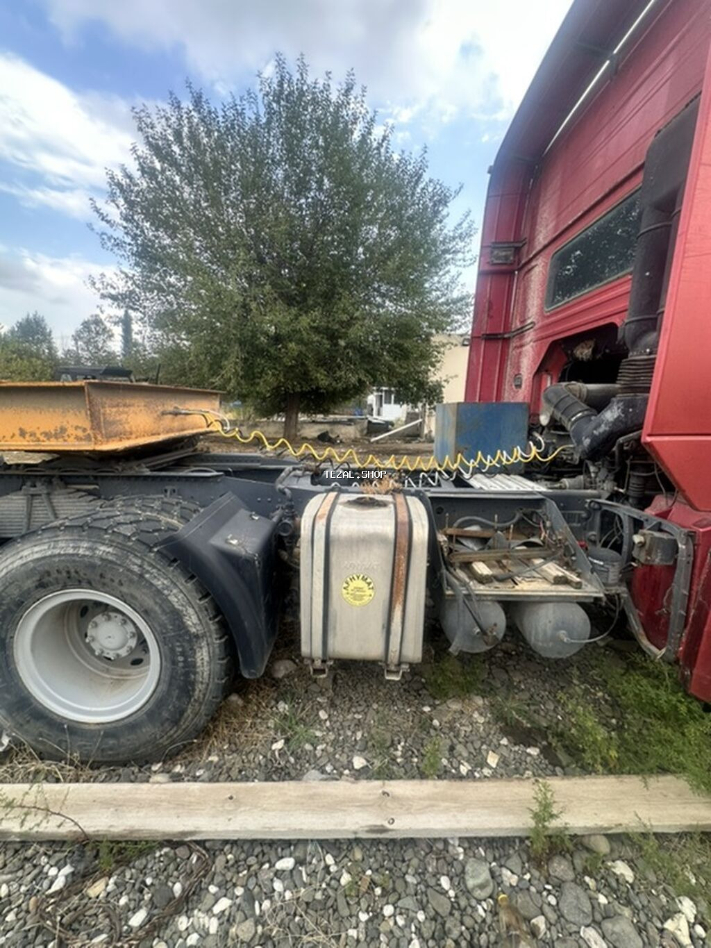 Ağır texnika daşımaq üçün traktor qoşqu komplekti - Çəkmə başlığı - şəkil 3