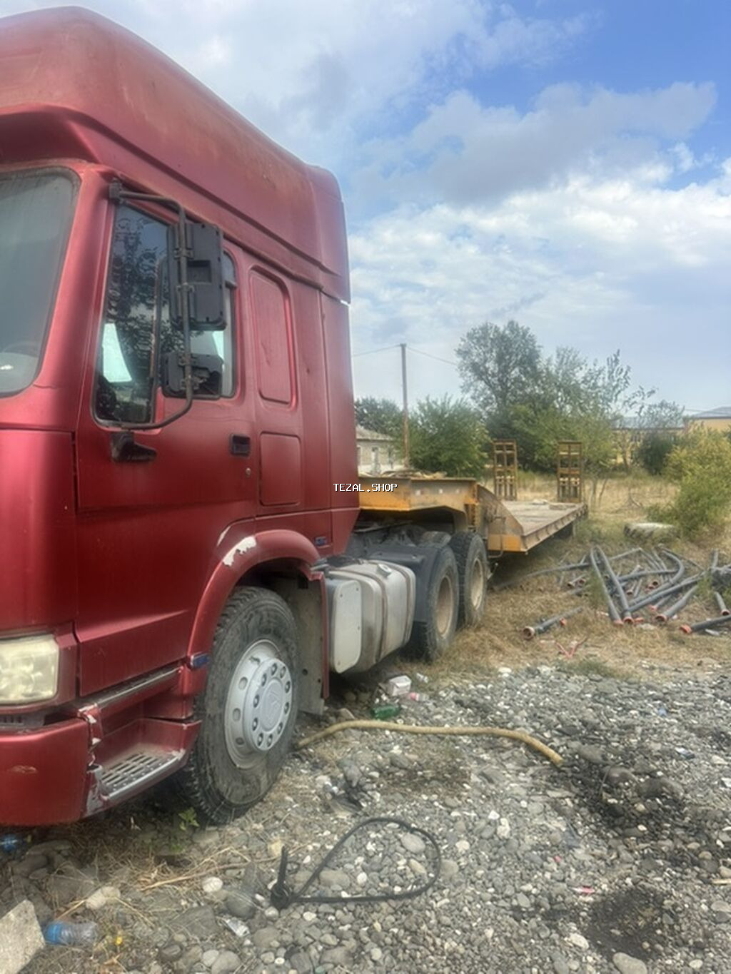 Ağır texnika daşımaq üçün traktor qoşqu komplekti - Çəkmə başlığı - şəkil 5