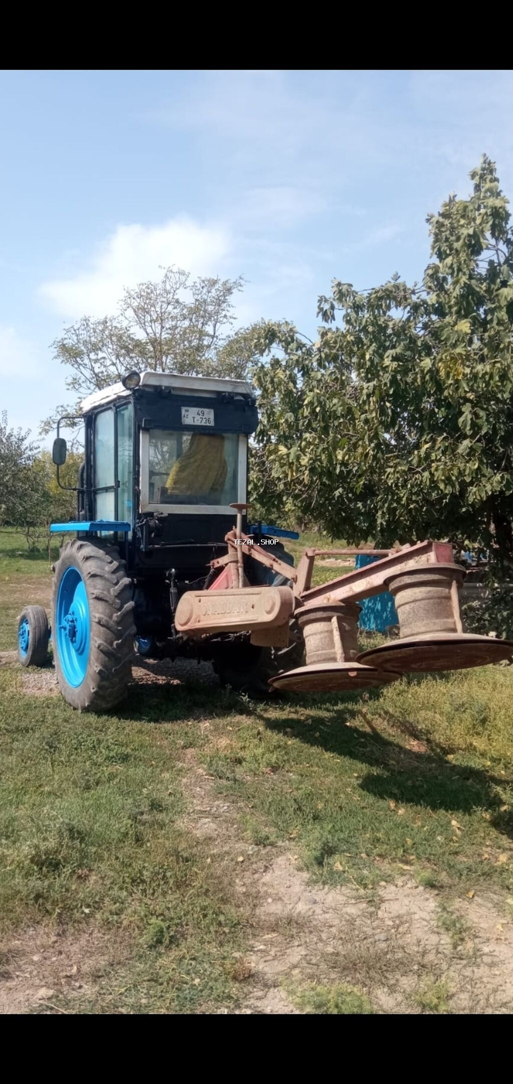 T28 traktor kənt təsərfata yararlı traktor ot bicənlə birqə satılır - şəkil 2