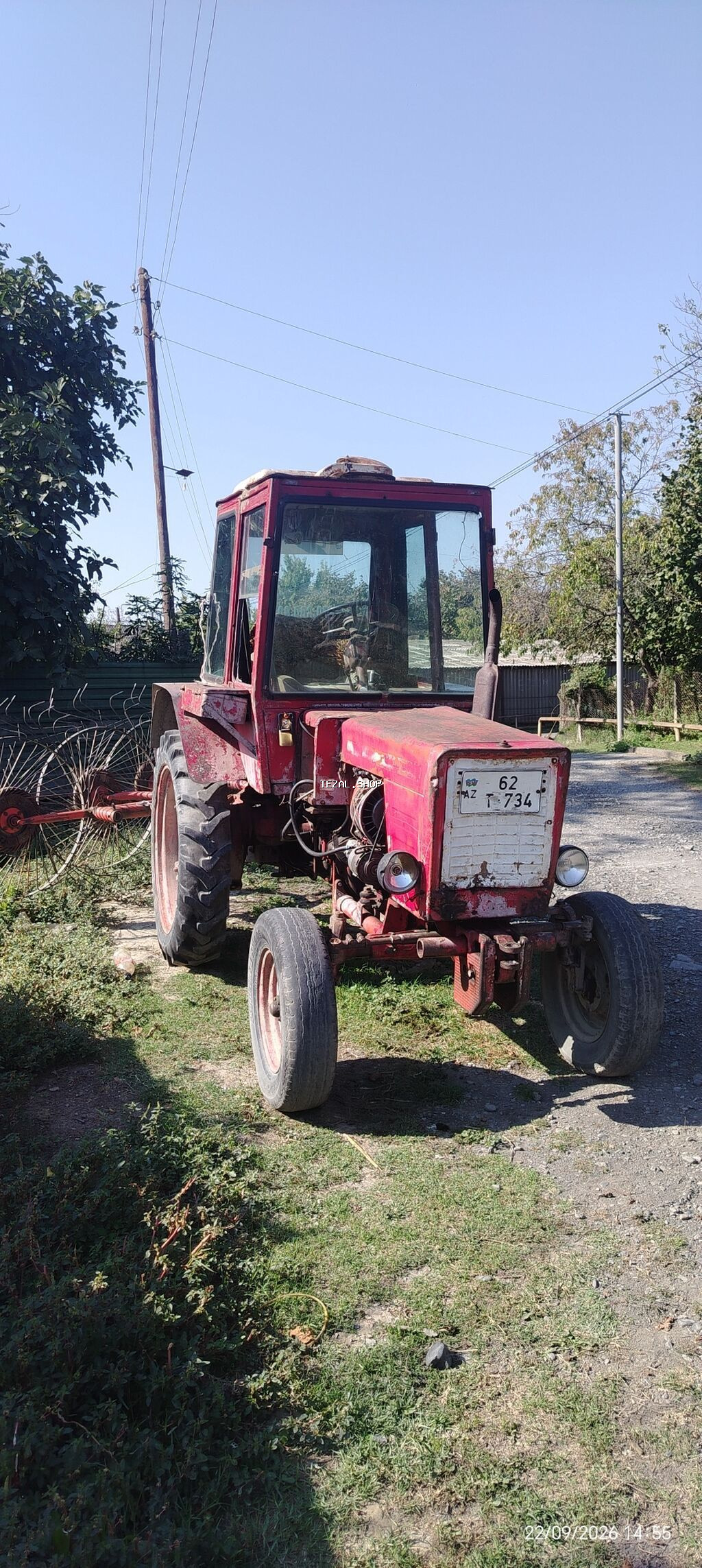Traktor Belarus (MTZ) 25, 1989 il, 25 at gücü, motor 1.3 l, İşlənmiş