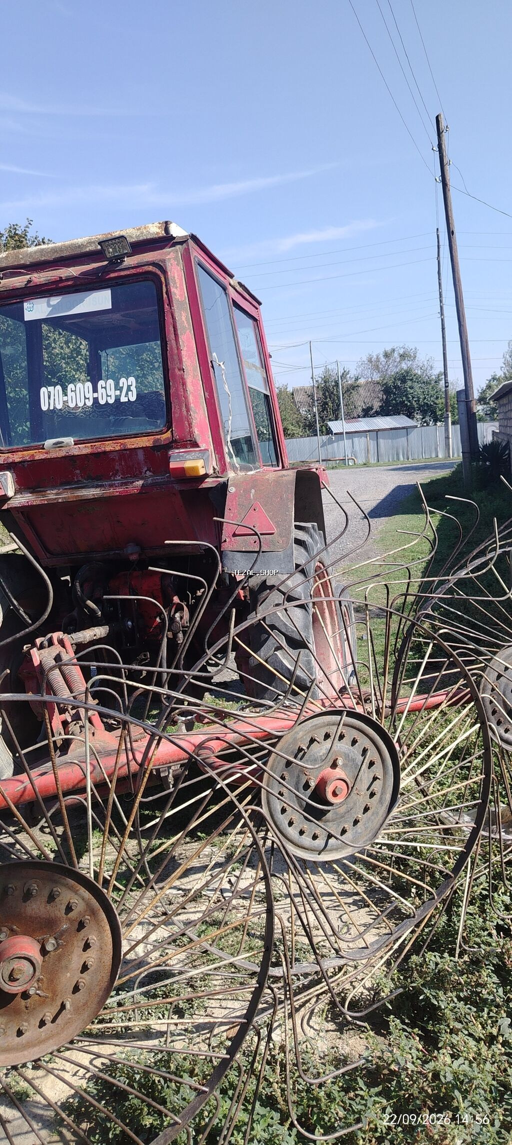 Traktor Belarus (MTZ) 25, 1989 il, 25 at gücü, motor 1.3 l, İşlənmiş - şəkil 4