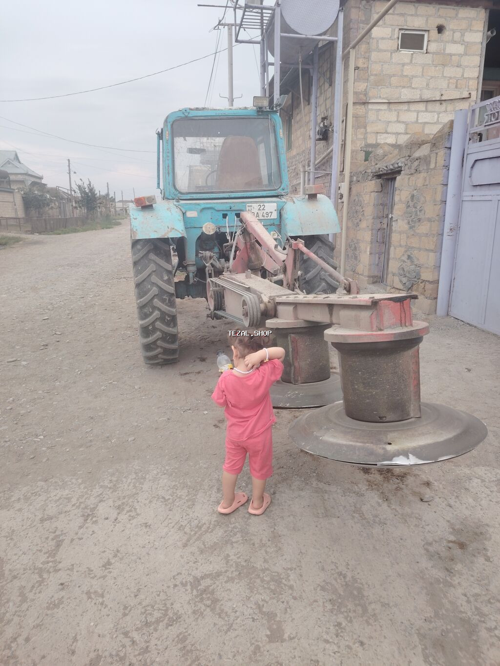 Mtz 80 satilir hec bir problemi yoxdu Su radiyatoru teze qoyulub - şəkil 3