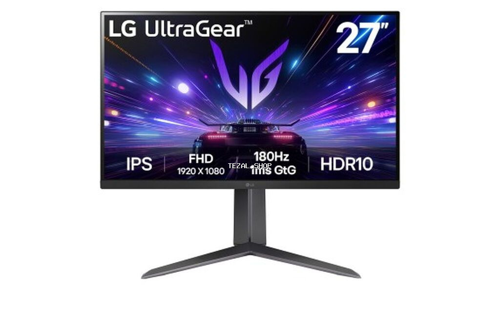 LG UltraGear 27GS65F 180hz Monitor yeni ideal vəziyyətdədir, qutusu
