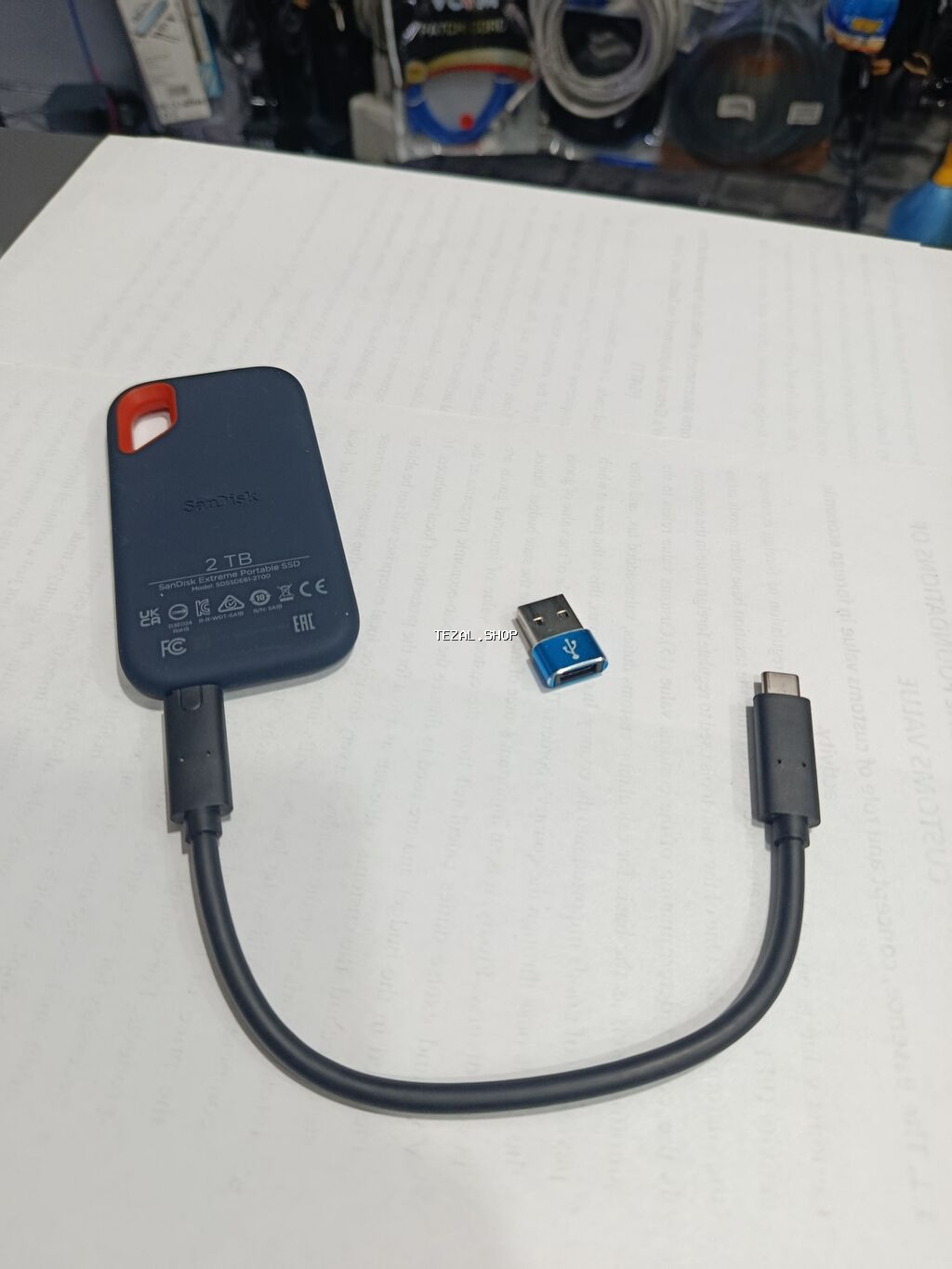 Xarici SSD disk Sandisk, 2 TB, İşlənmiş - şəkil 2
