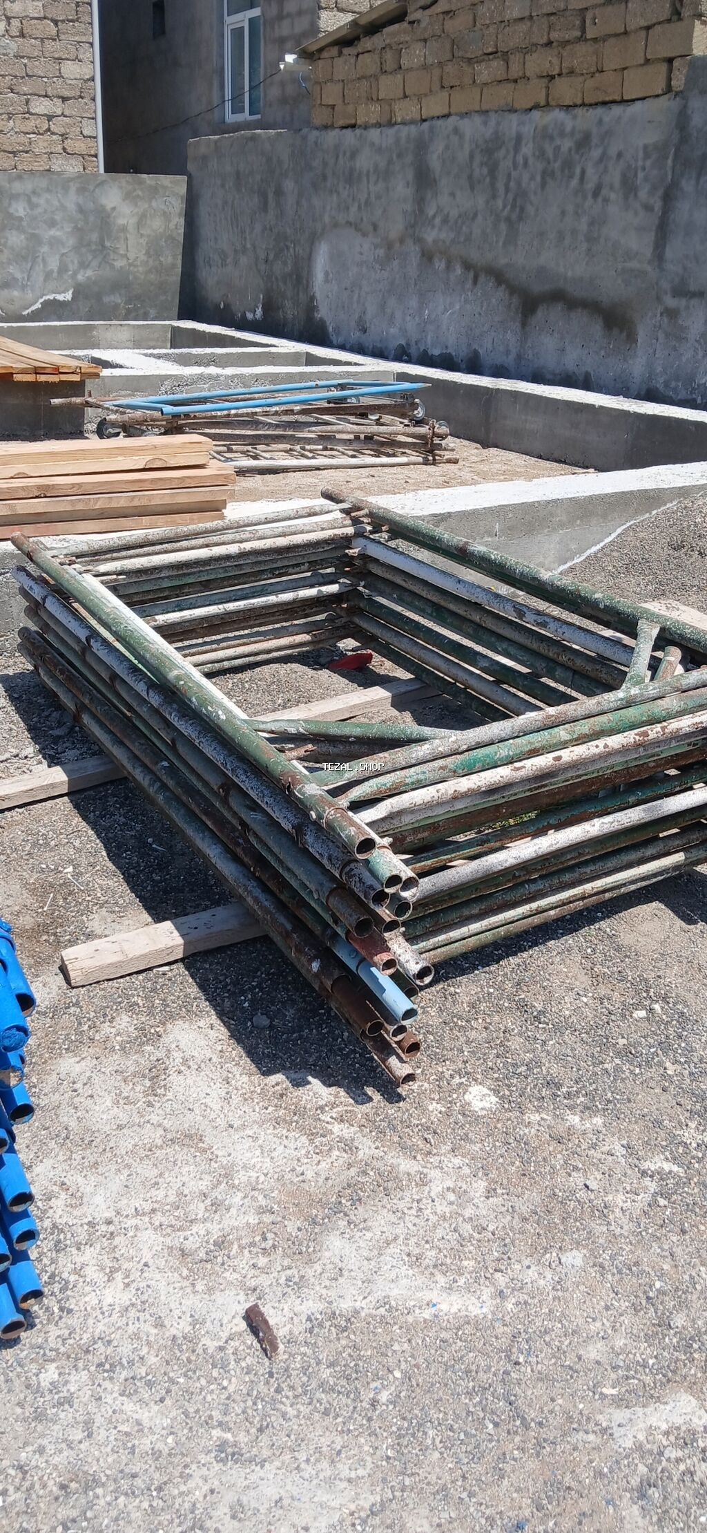 Metalladan hazırlanmış tikinti meşəsi (lesa) çərçivələri - Material - şəkil 3