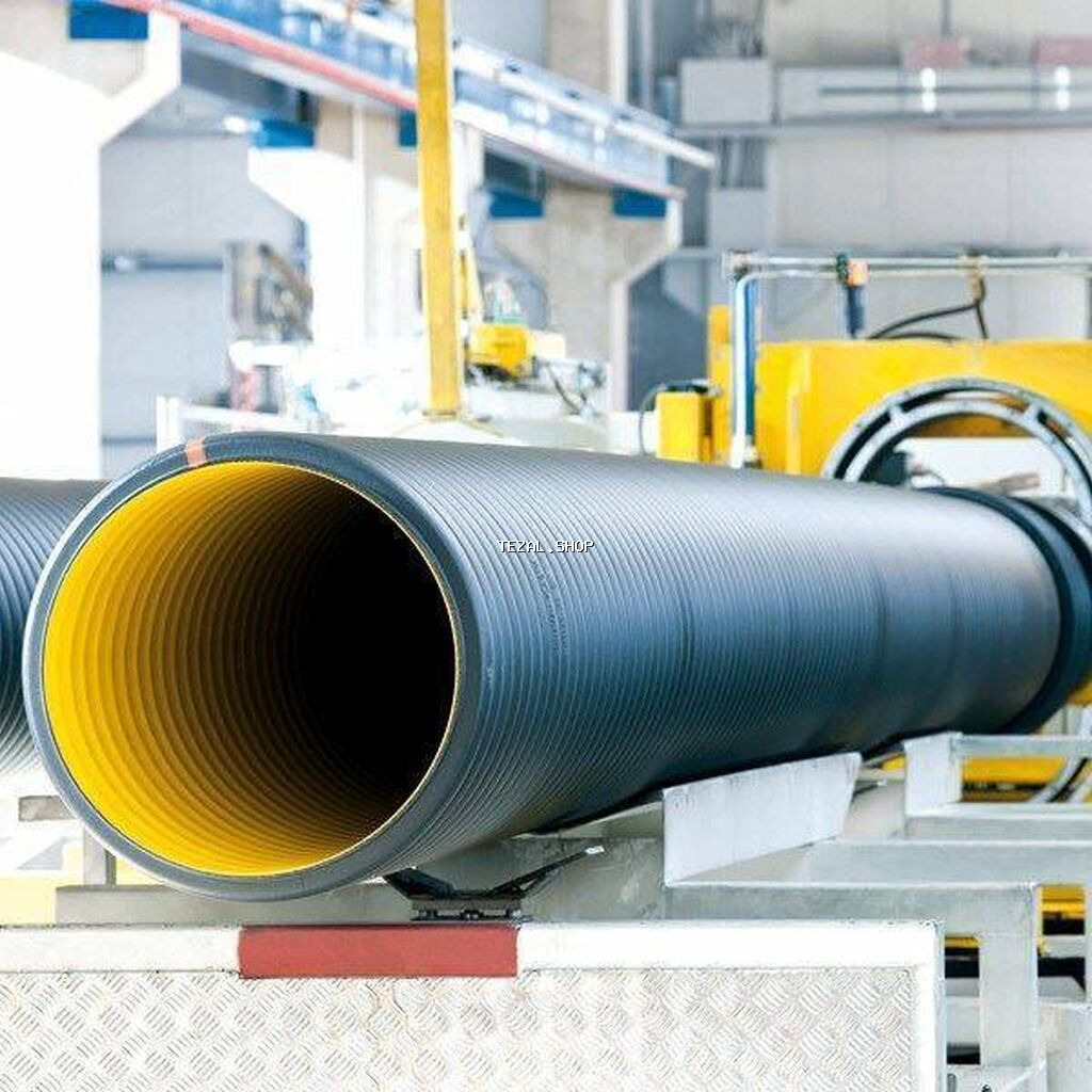 Kanalizasiya borusu, Plastik, 500 mm, Yeni - şəkil 4