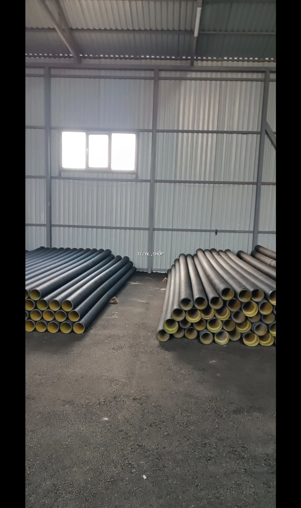 Kanalizasiya borusu, Qofralı, Plastik, 150 mm, Yeni - şəkil 3
