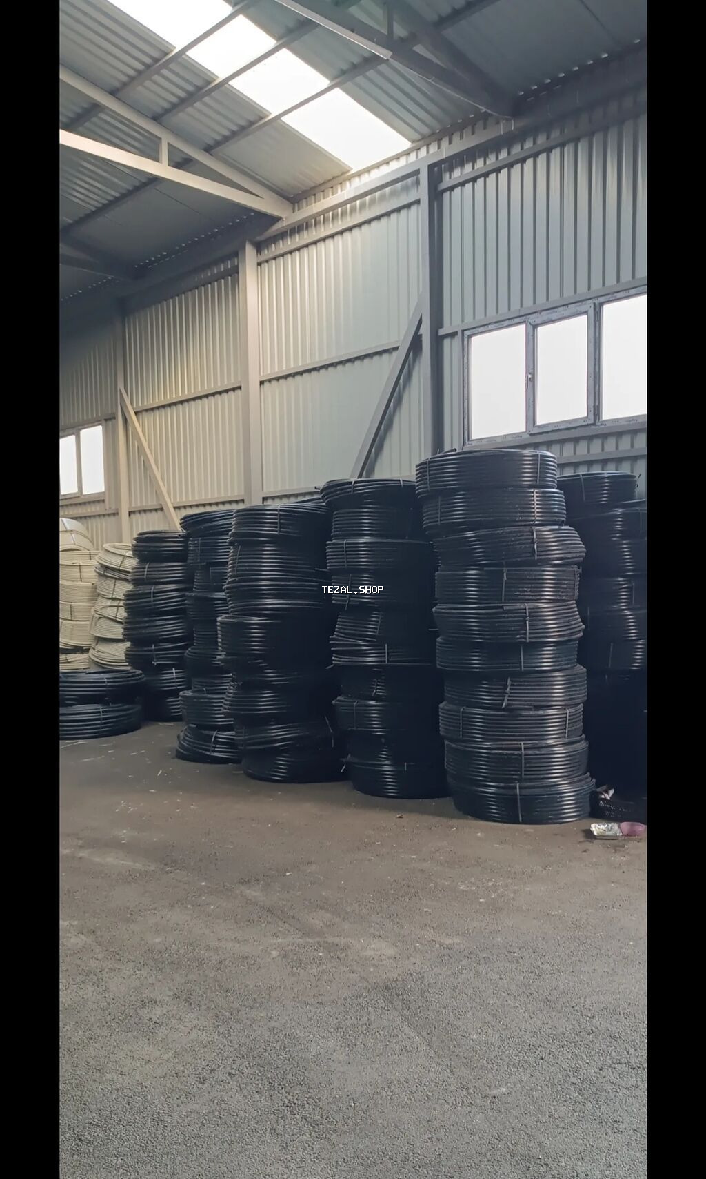 Kanalizasiya borusu, Qofralı, Plastik, 150 mm, Yeni - şəkil 4