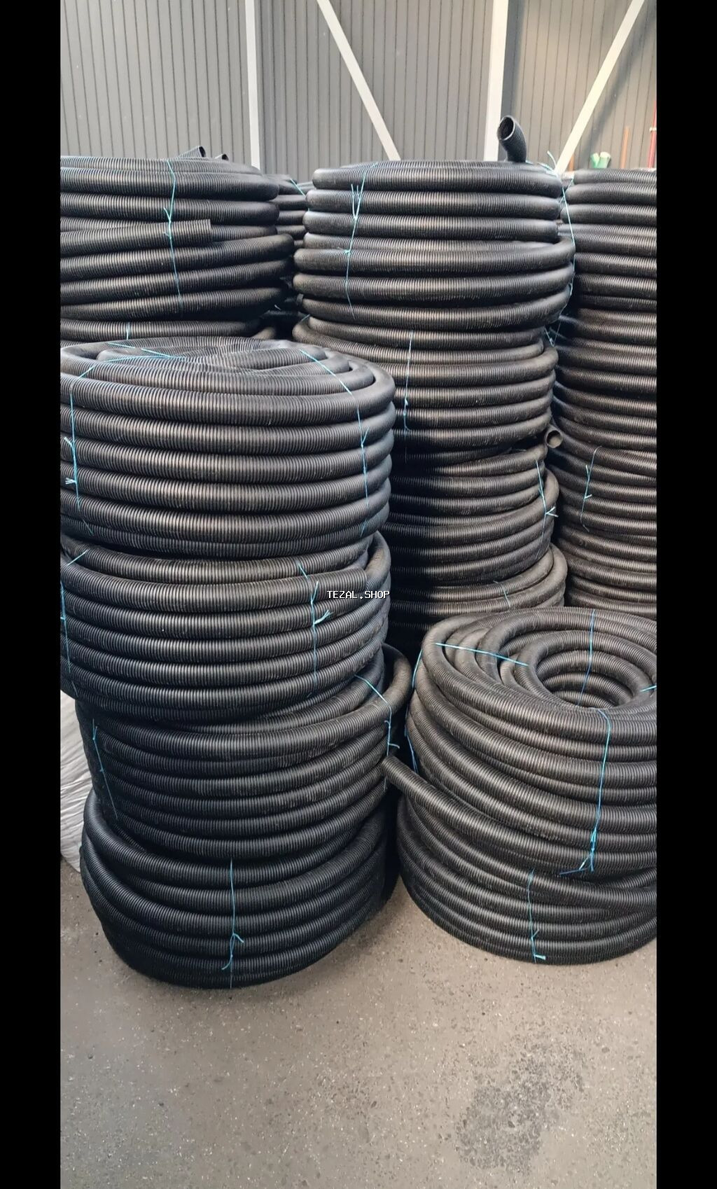 Kanalizasiya borusu, Qofralı, Plastik, 150 mm, Yeni - şəkil 5