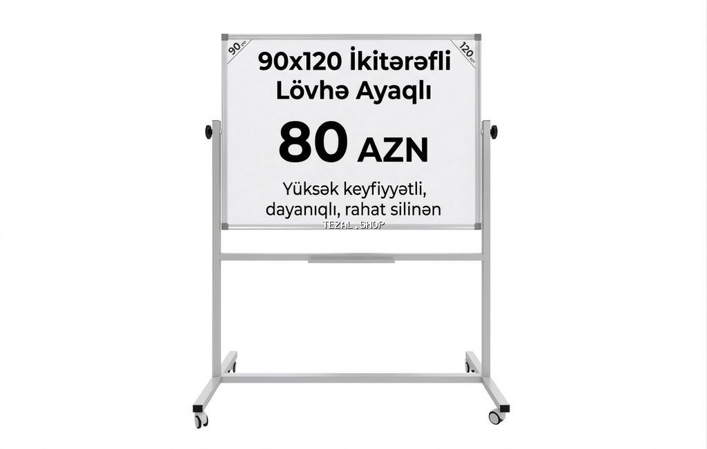 Yeni, Marker üçün, Lövhə, 70 x 50 sm, Pulsuz çatdırılma - şəkil 4