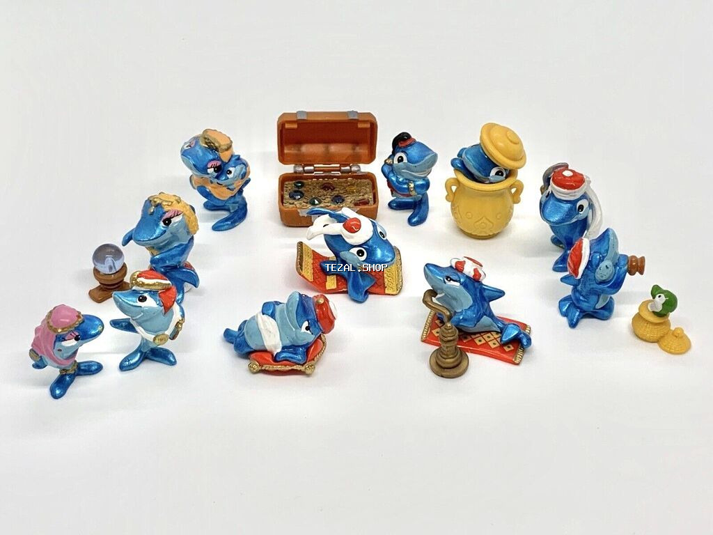 Kinder Surpeise 1995 Squalibaba köpək balığı oyimcaq kolleksiya