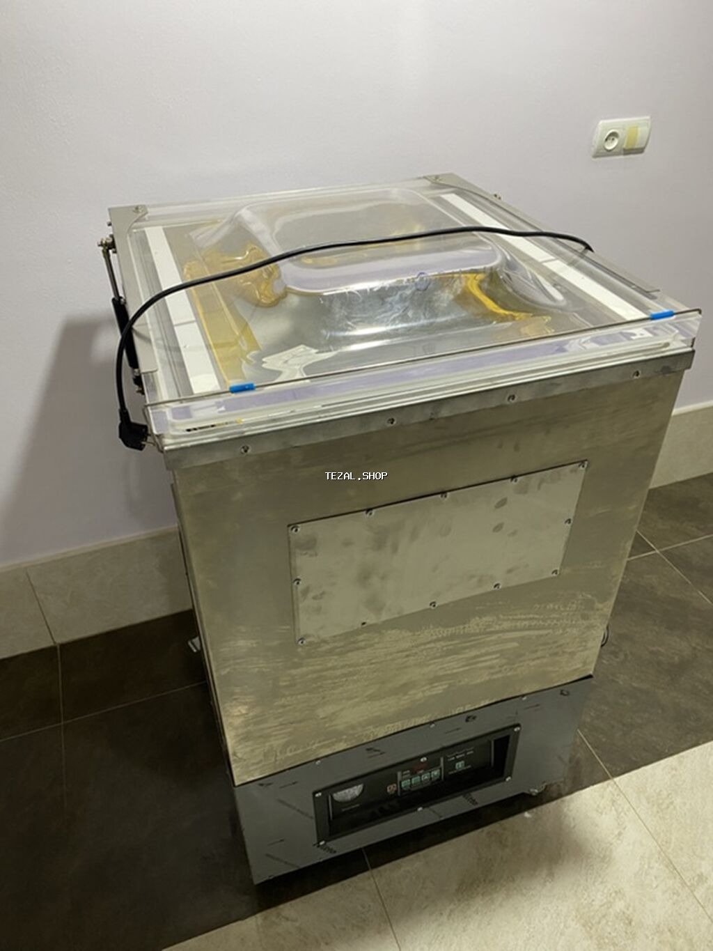 Sənaye tipli vakuum qablaşdırma aparatı - Model: Automatic - şəkil 2