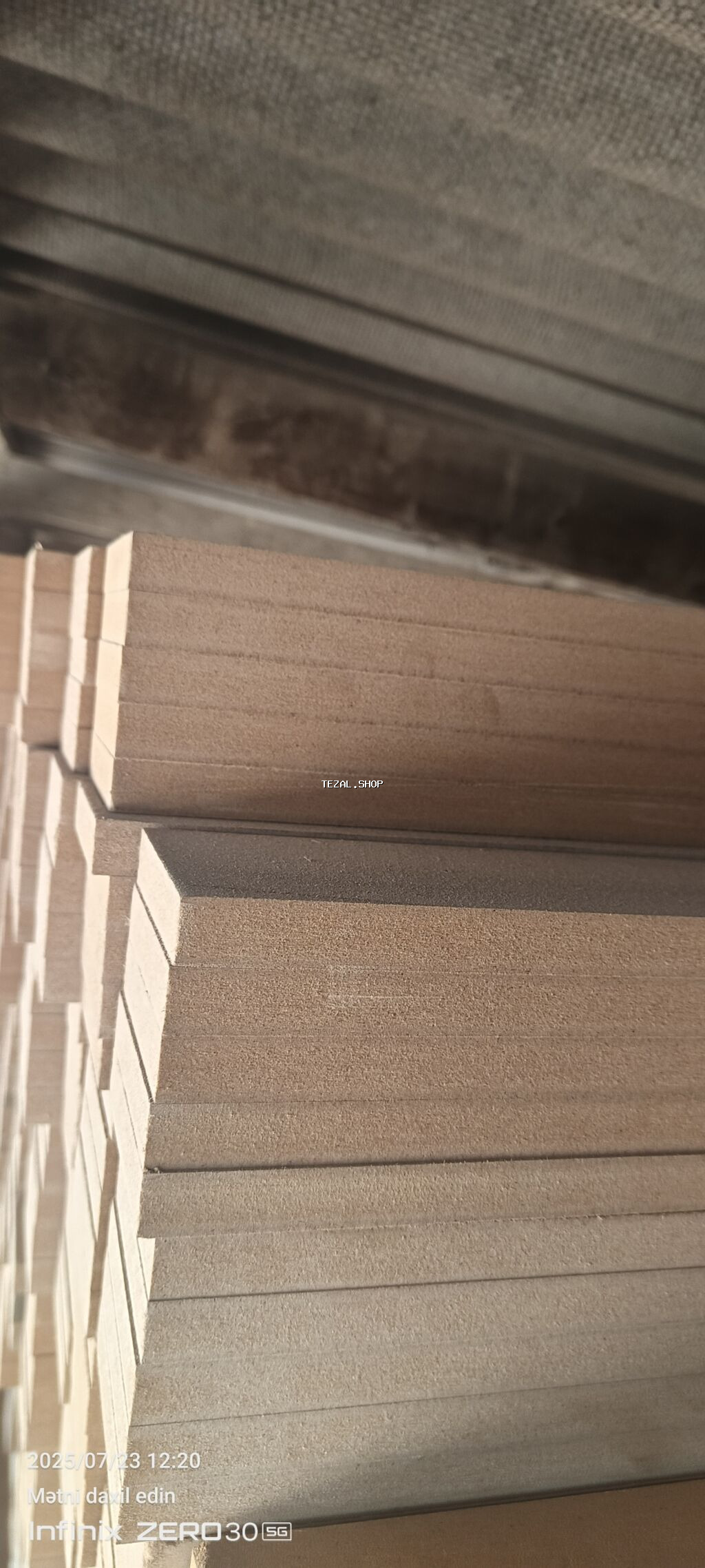MDF şalban/köpük taxta listləri - Material: sıxlıq yüksək MDF (orta - şəkil 2