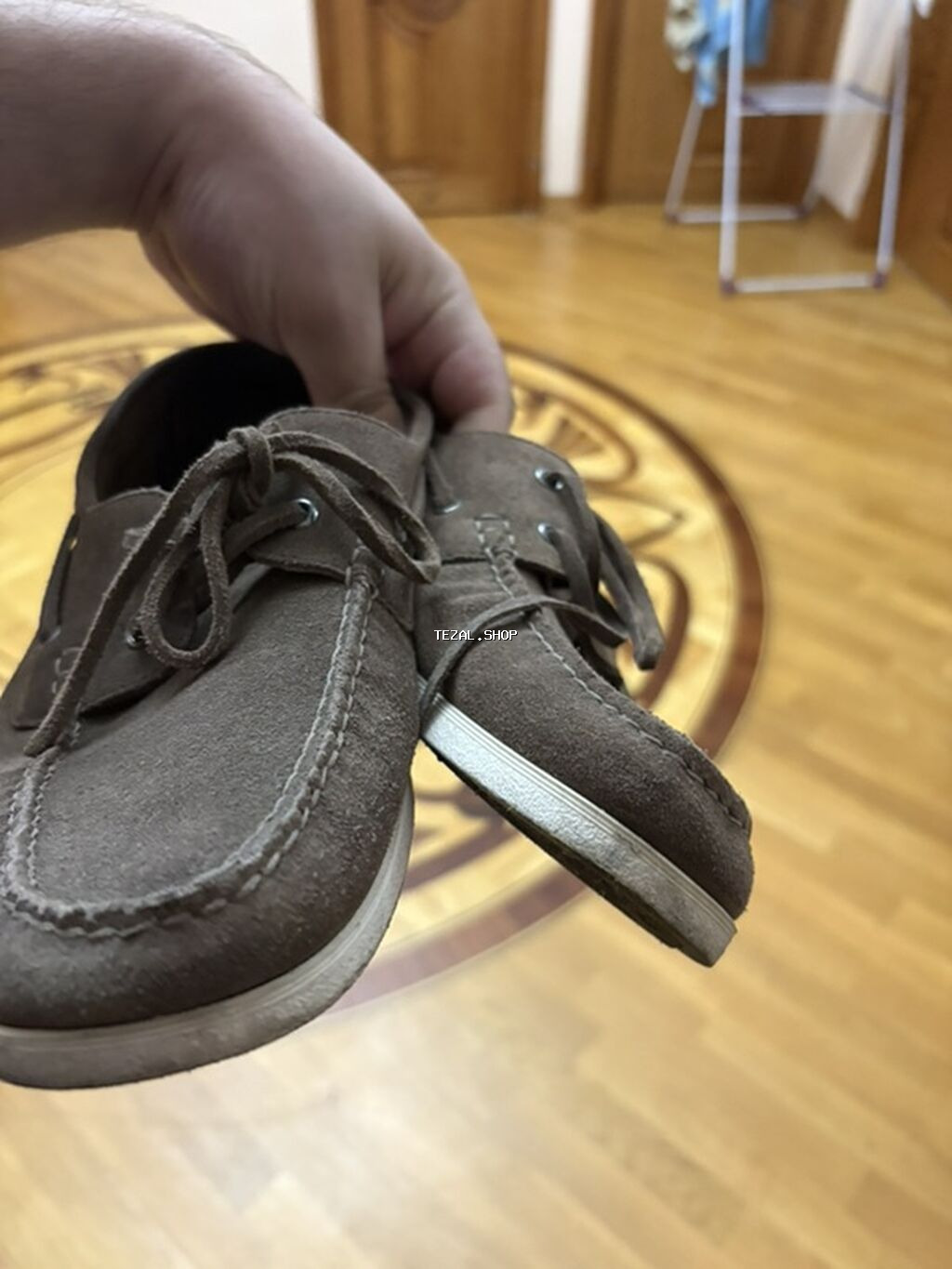 Massimo Dutti, Ölçü: 41, rəng - Qəhvəyi, İşlənmiş - şəkil 3