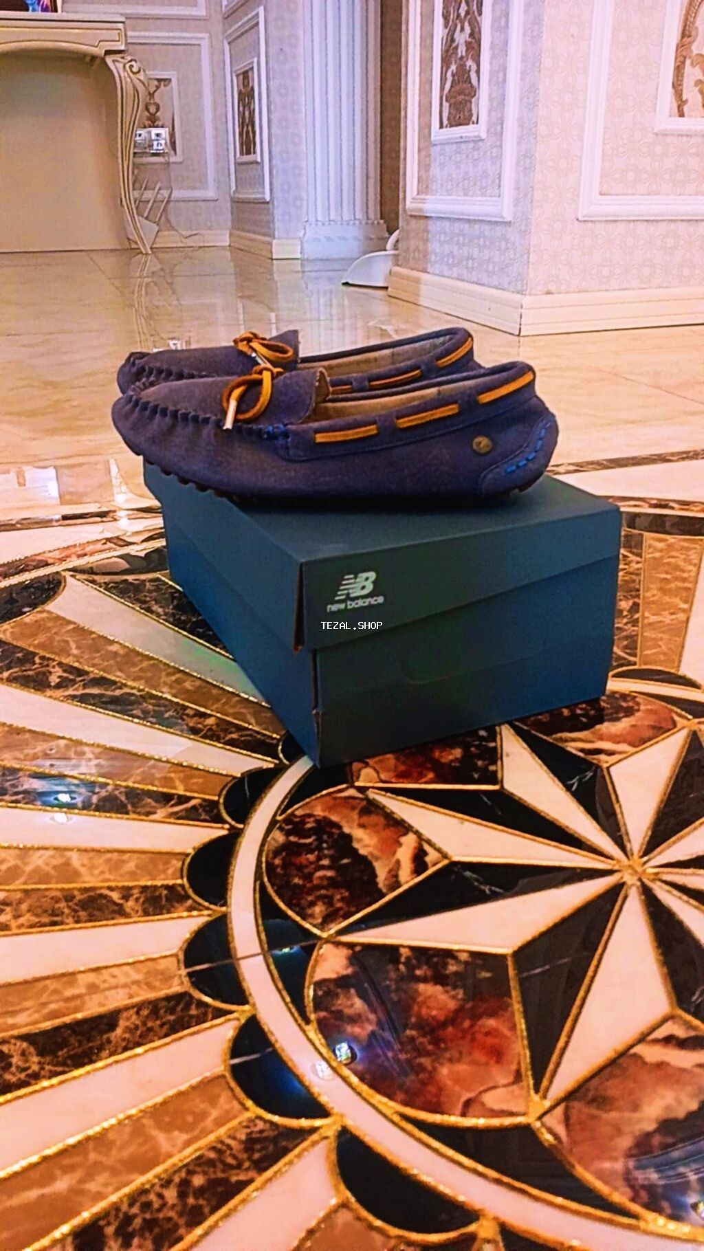 Temiz UGG Məhsul: Mokasin tərzli ayaqqabı - Rəng: Tünd mavi (navy) –